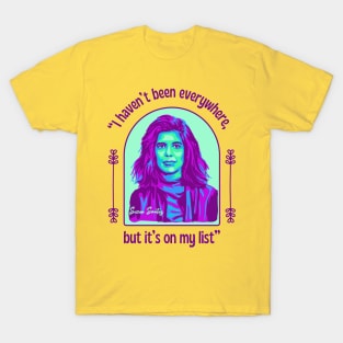 Susan Sontag Portrait and Quote T-Shirt